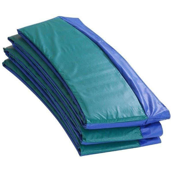 Replacement Safety Pad Fits for 15' Round Frames-Blue/Green, Upperbounce, Mfr#: UBPAD-S-15-BG